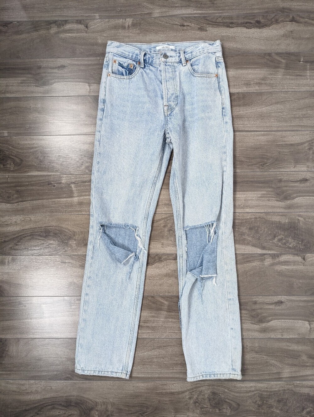 GRLFRND Women's Jeans Karolina Size 26 Light Wash